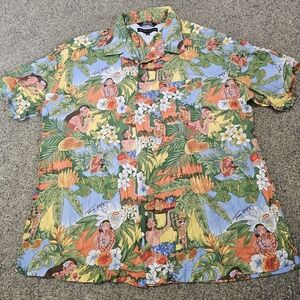 Tommy Hilfiger Vibrant Floral Men's Shirt